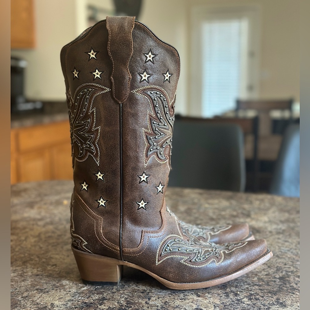 JB Dillon Reserve Women’s Cowboy Boots Size 12 Never Worn